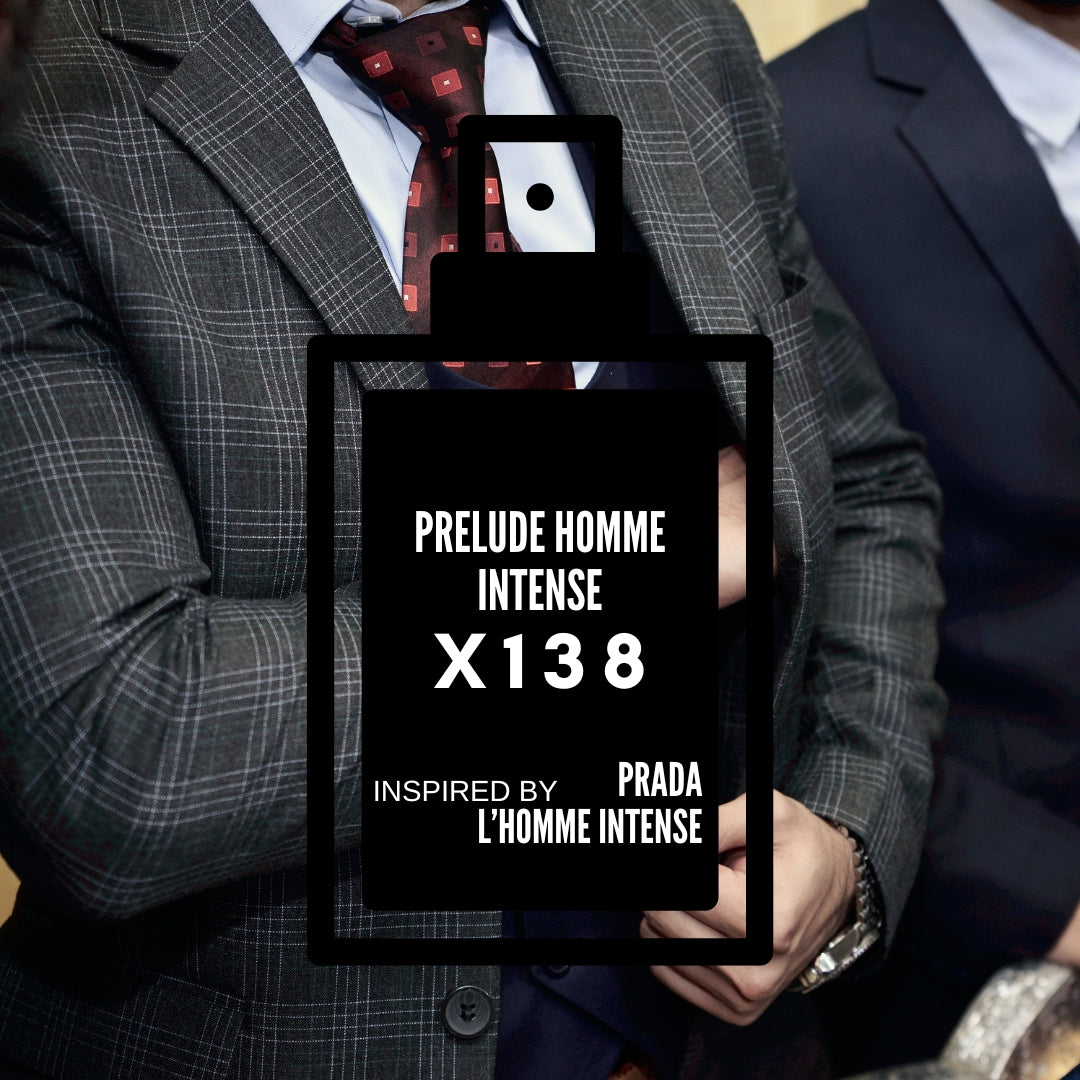 Prelude Homme Intense-X138 inspired by “Prada L’Homme Intense”