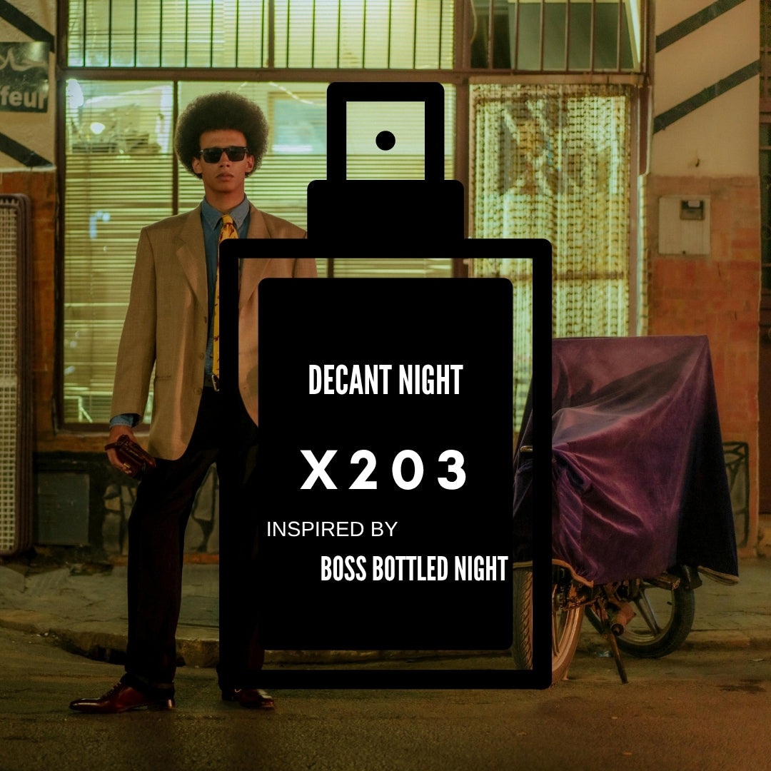Decant Night|X203 inspired by "Boss Bottled Night"
