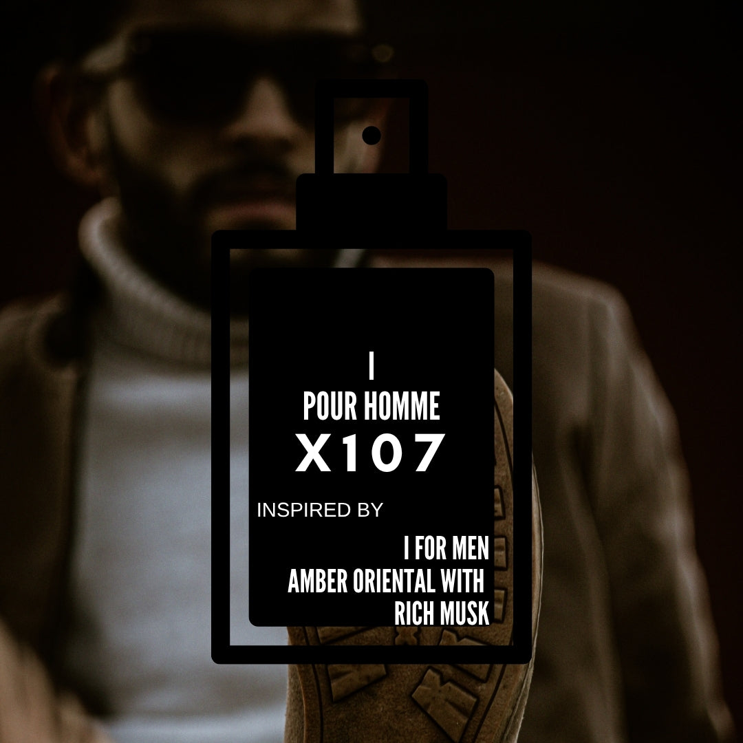 X107 Inspired by "I for Men Amber Oriental With Rich Musk Clive Christian"