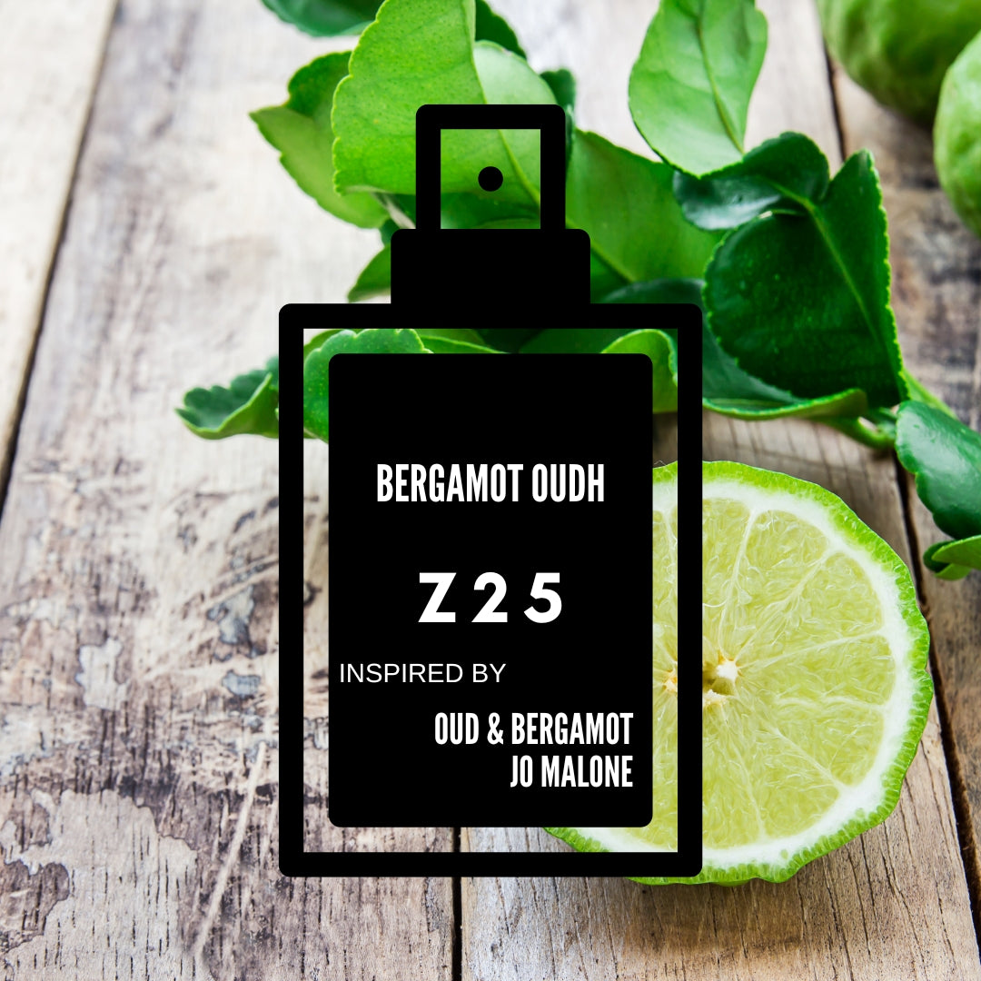 Z25 inspired by "Oud & Bergamot"