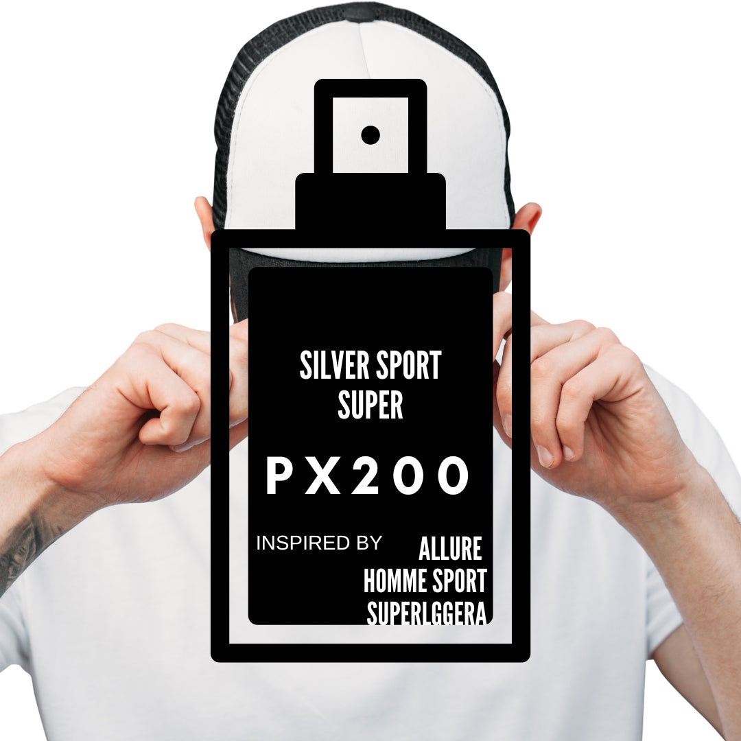 Silver Sport Lager-PX200 inspired by "ALLURE HOMME SPORT SUPERLEGGERA"