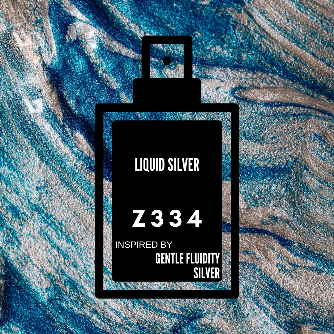 Liquid Silver-Z334 inspired by "Gentle Fluidity Silver"