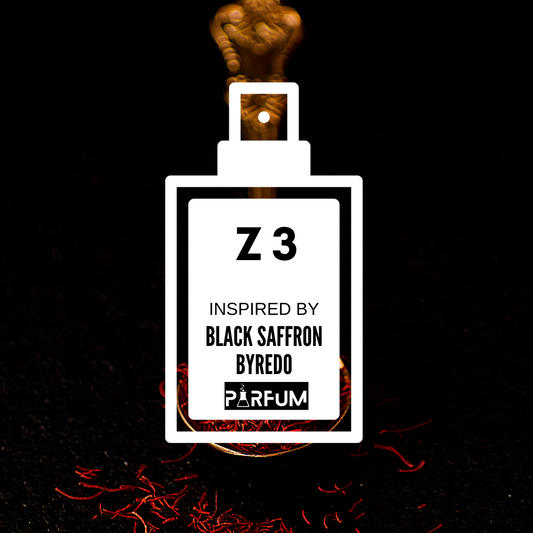 Z3 inspired by "Black Saffron-Byredo"