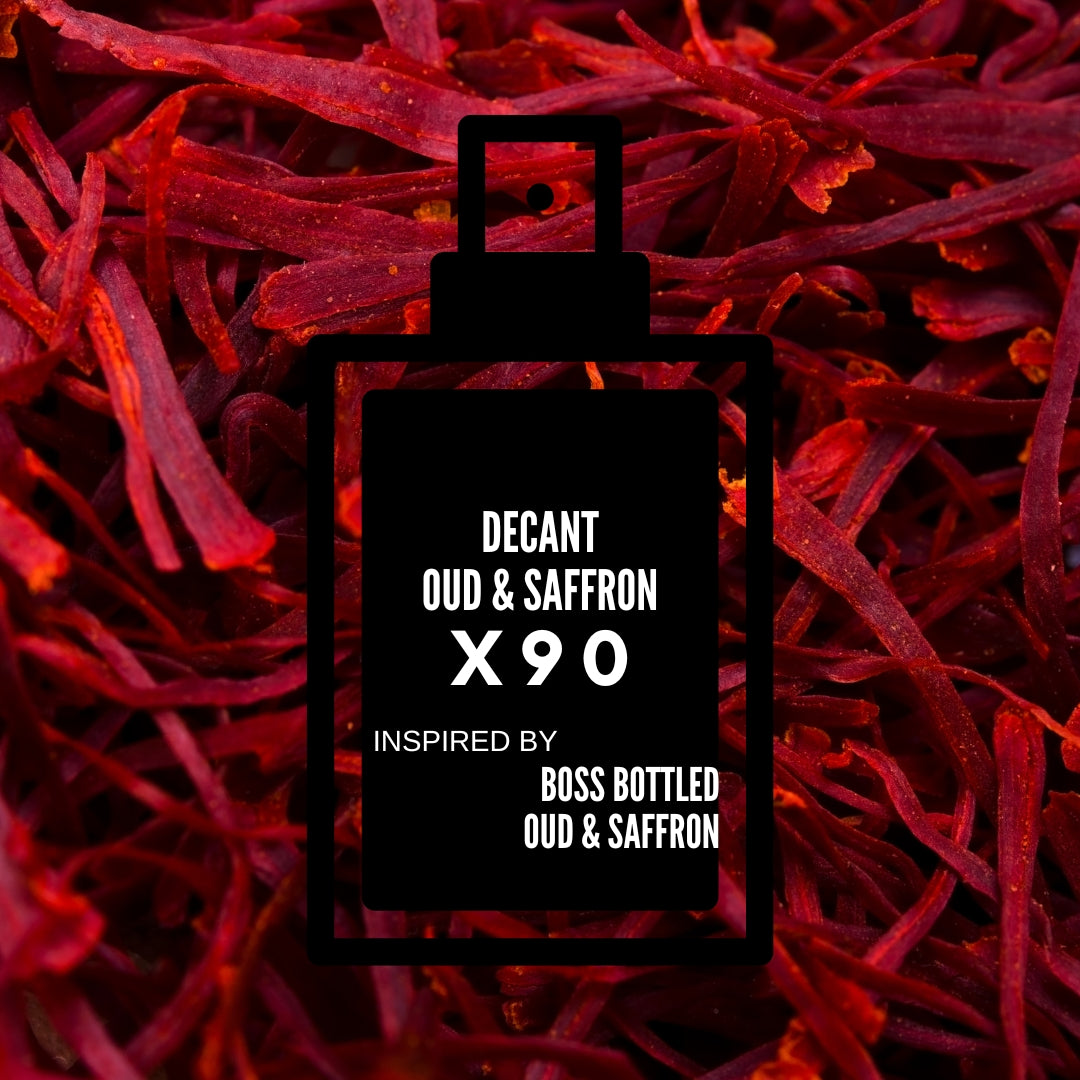 Decant:Oud & Saffron|X90 inspired by "Bottled Oud Saffron"