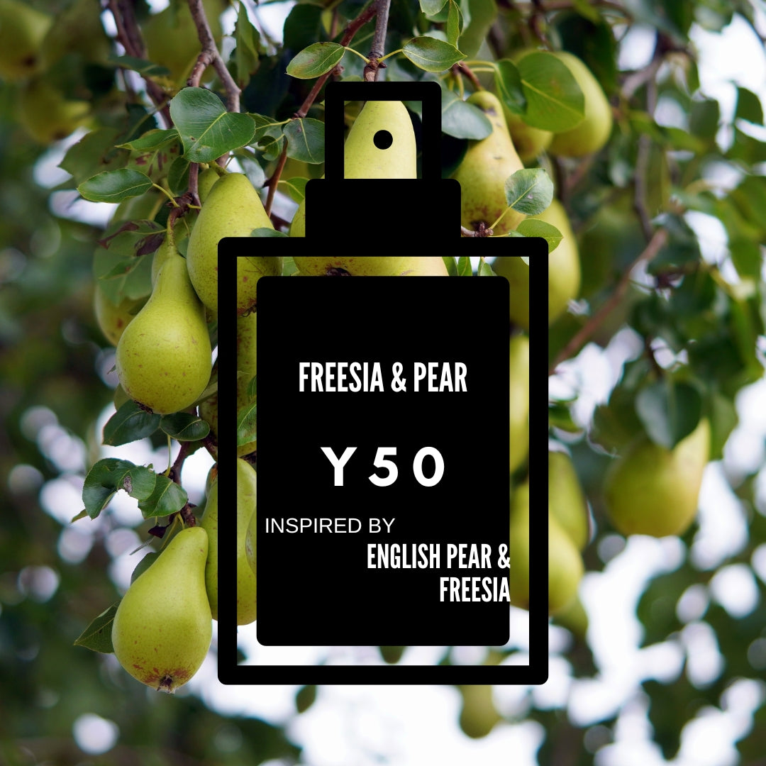 Freesia and Pear|Y50 inspired by "English Pear & Freesia"